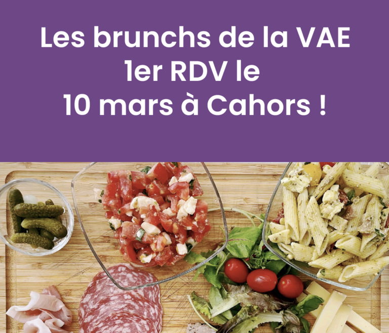 ÉVÈNEMENTS : Les brunchs de la VAE